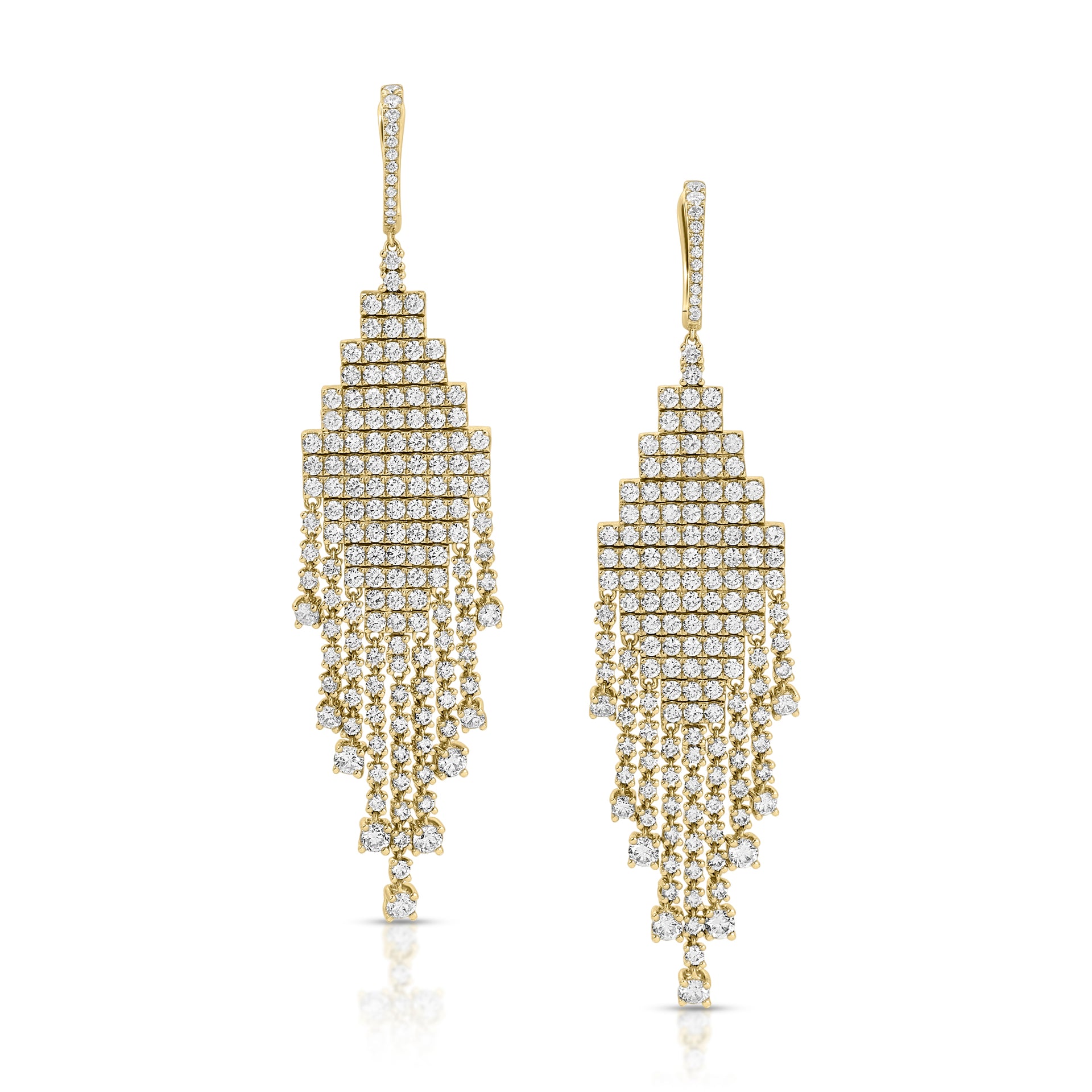  EDIE DIAMOND DROP EARRINGS