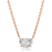 PEBBLE DIAMOND NECKALCE