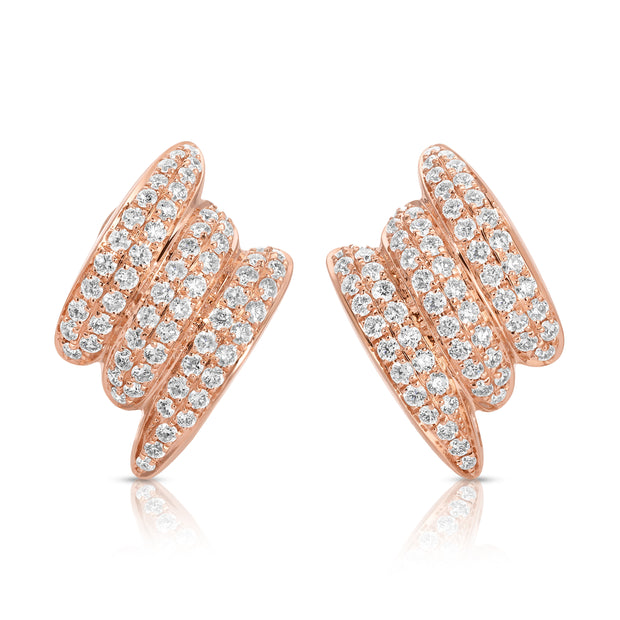 LARGE DIAMOND CLAIR EARRINGS