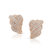 DIAMOND CROISSANT EARRINGS