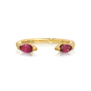 RUBY MARQUISE ORBIT RING