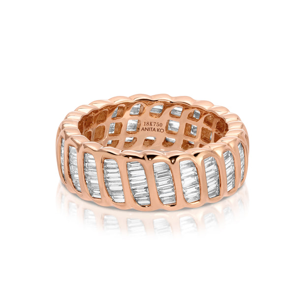 BAGUETTE DIAMOND ZOE RING