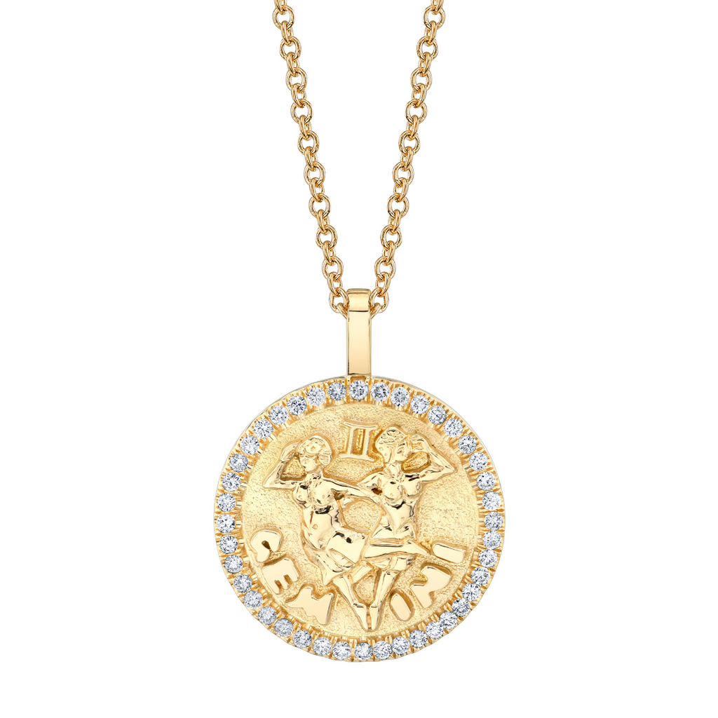 Gemini deals coin necklace