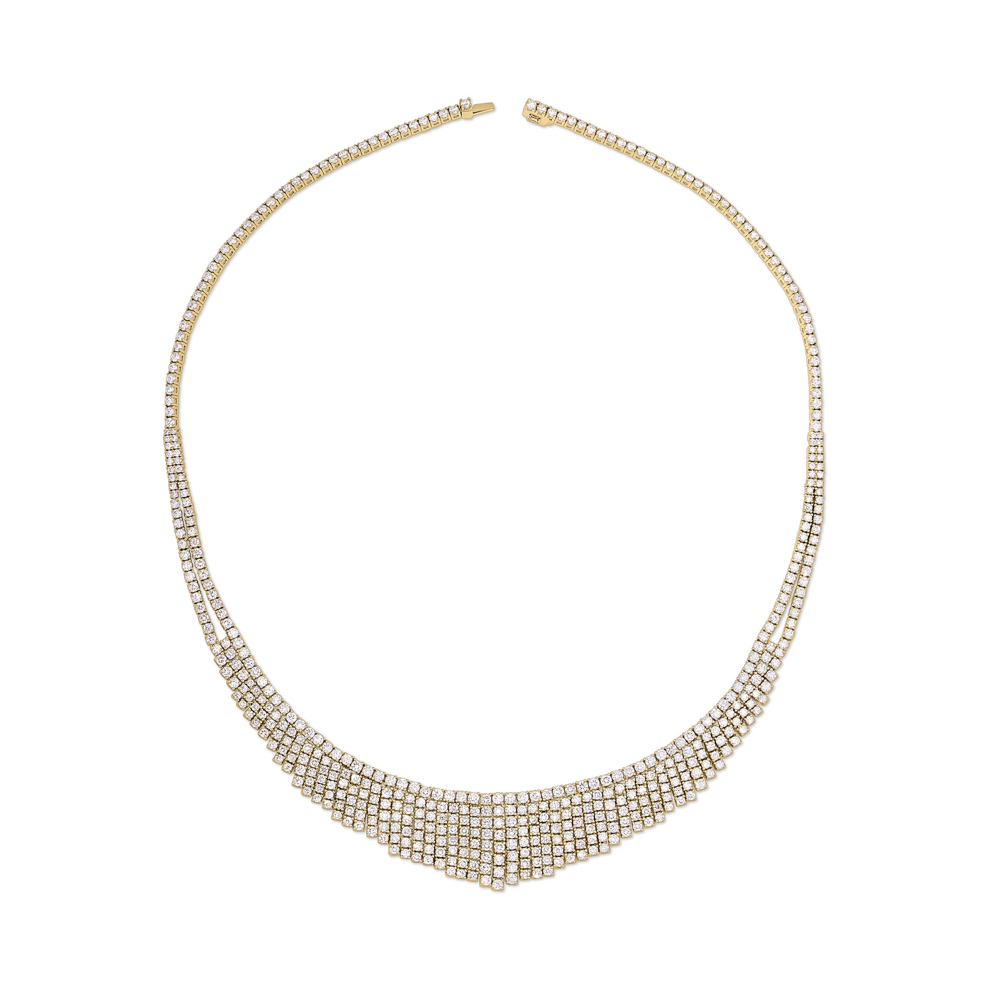  MESH DIAMOND SELENE NECKLACE