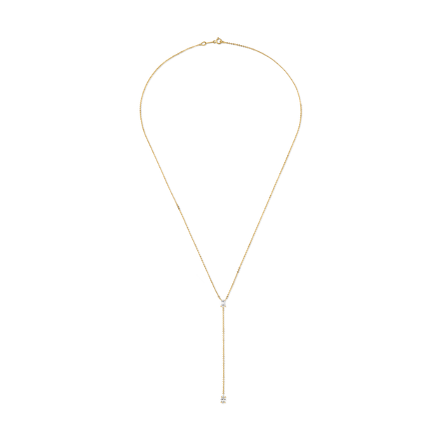 Baguette And Marquise Diamond Lariat – Anita Ko